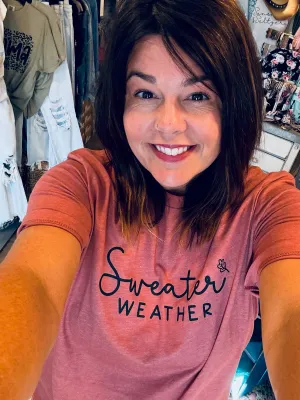 SWEATER WEATHER GRAPHIC TEE