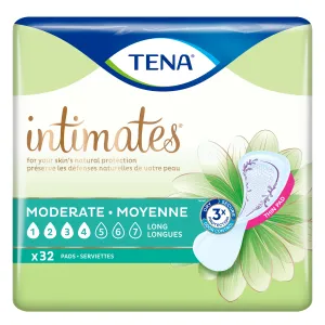 TENA Moderate Thin Pads Long (128ct)