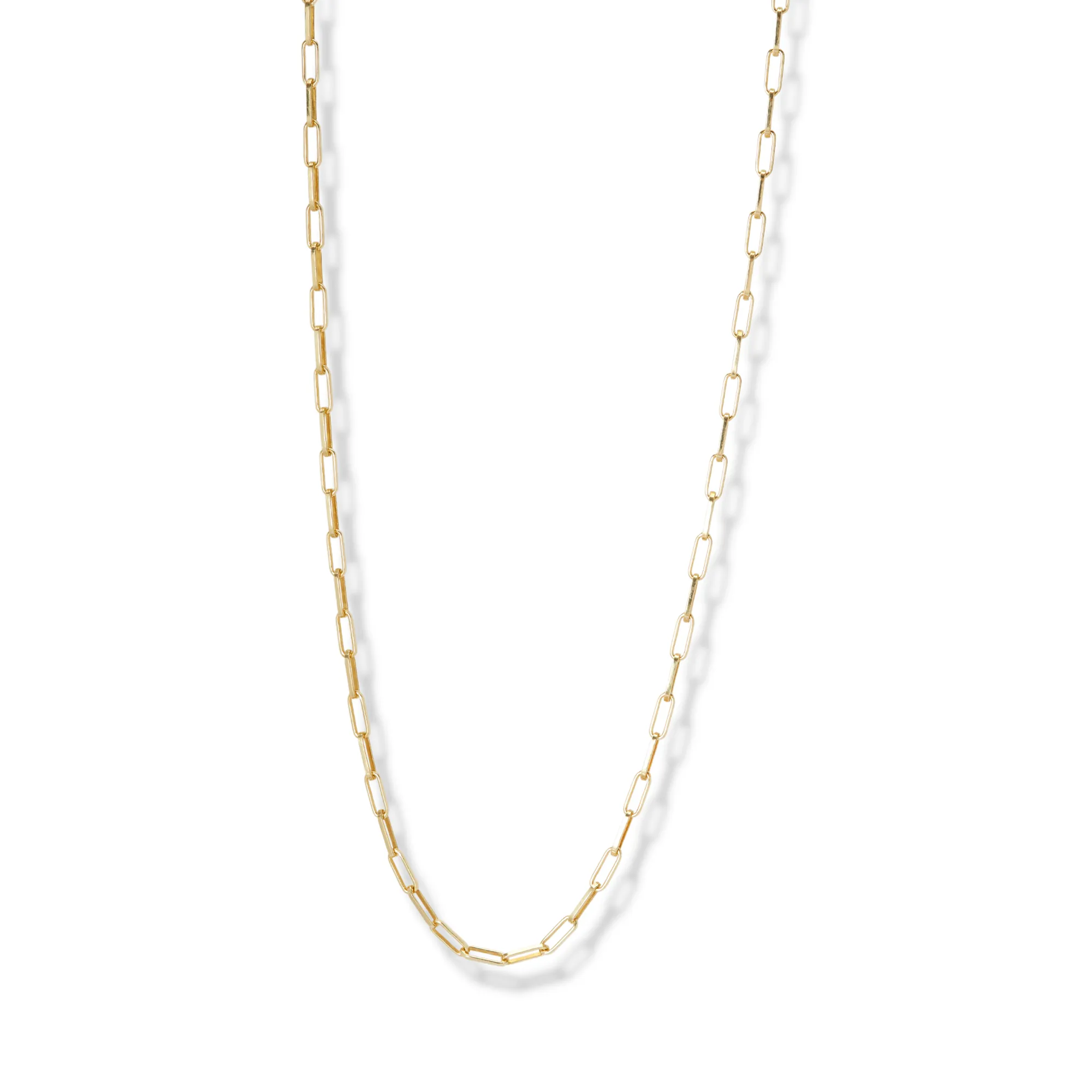 THE THIN PAPERCLIP NECKLACE