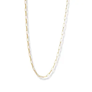 THE THIN PAPERCLIP NECKLACE