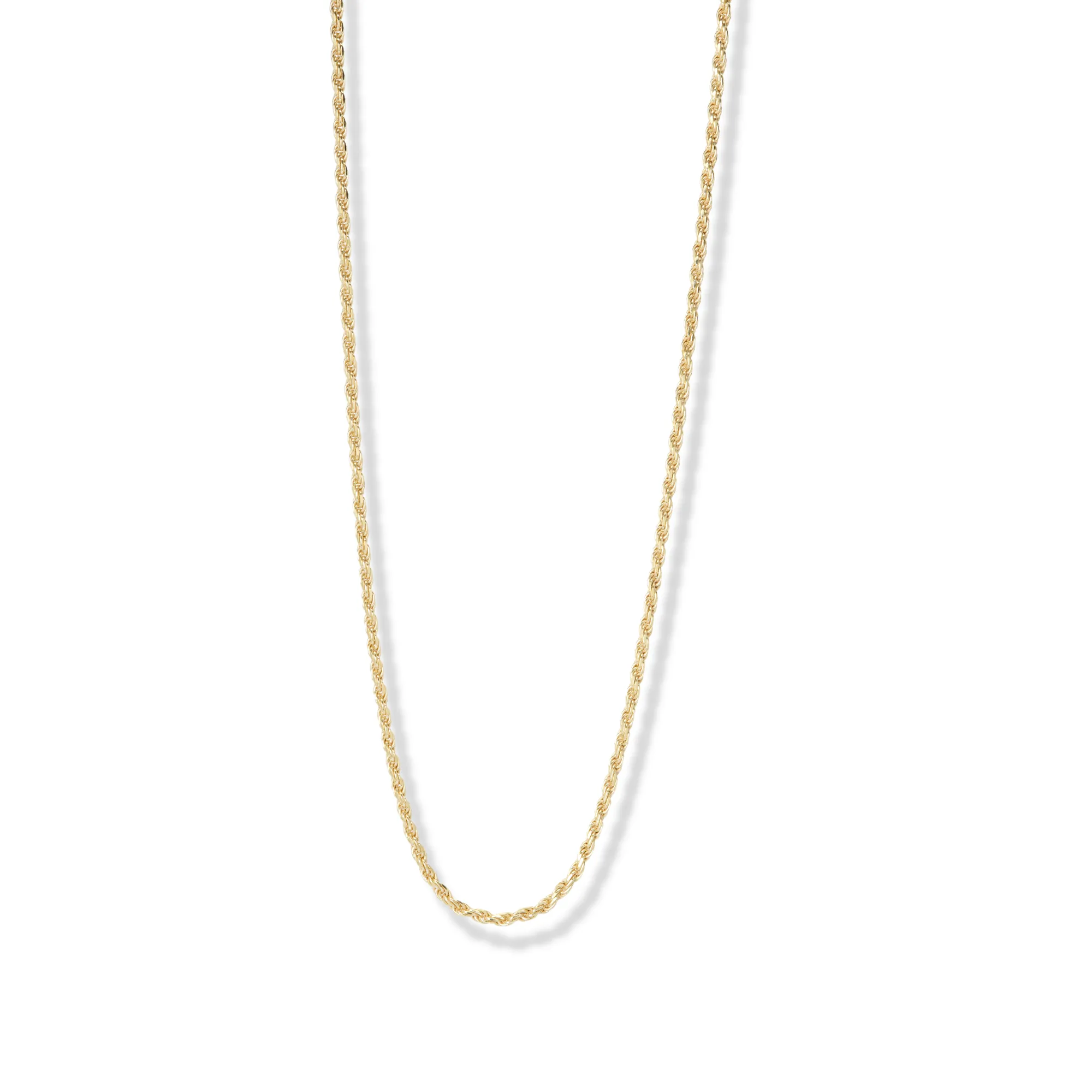 THE THIN ROPE CHAIN NECKLACE