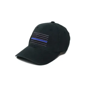 Thin Blue Line American Flag