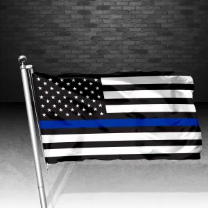 Thin Blue Line Flag