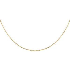 Thin Box Chain Necklace