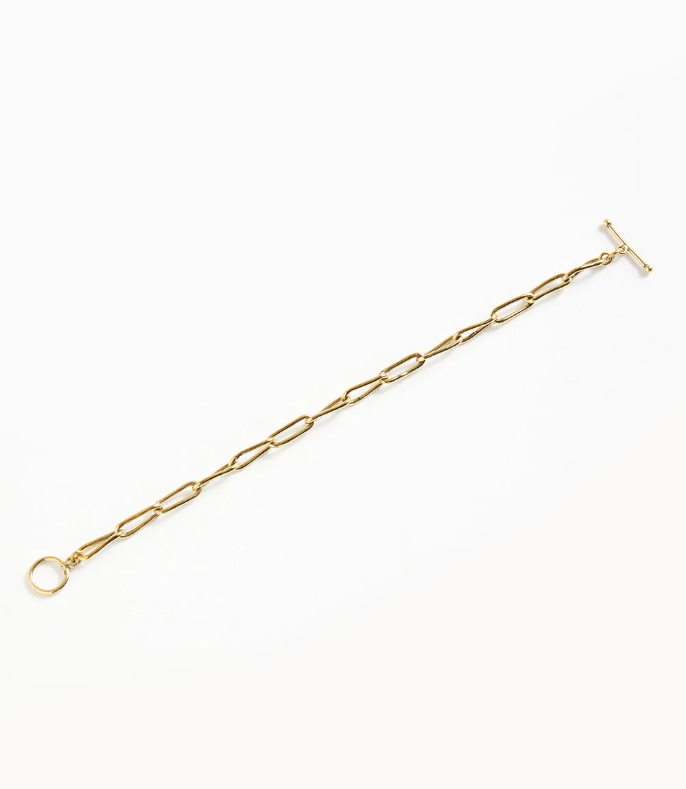 Thin Gold Chain Bracelet