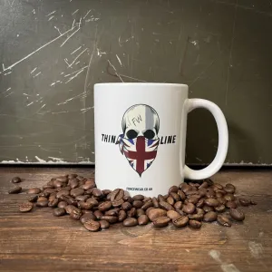 THIN GREY LINE MUG