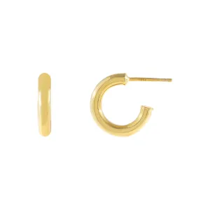 Thin Hollow Hoop Earring