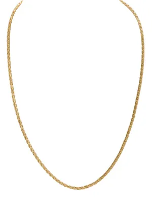 Thin Nouveau Chain - Gold