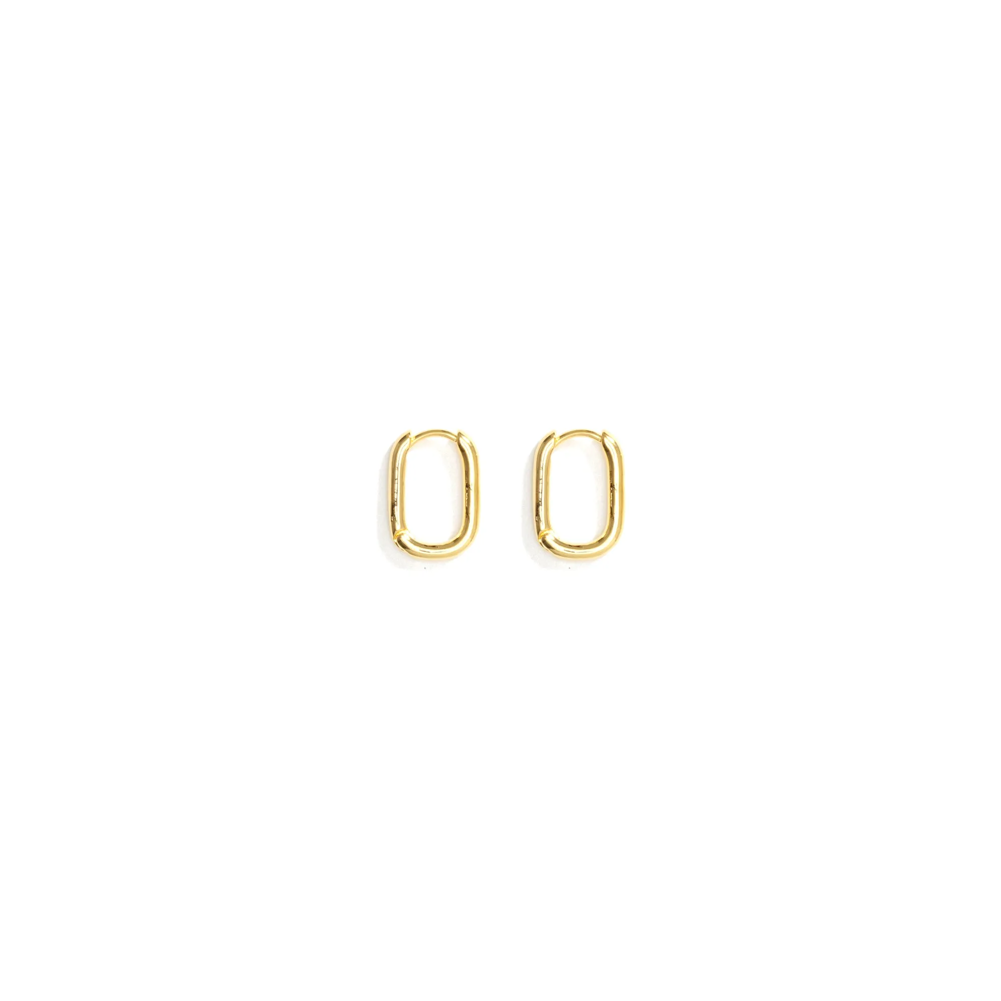 THIN OVAL HOOPS