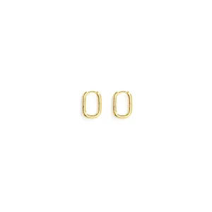 THIN OVAL HOOPS