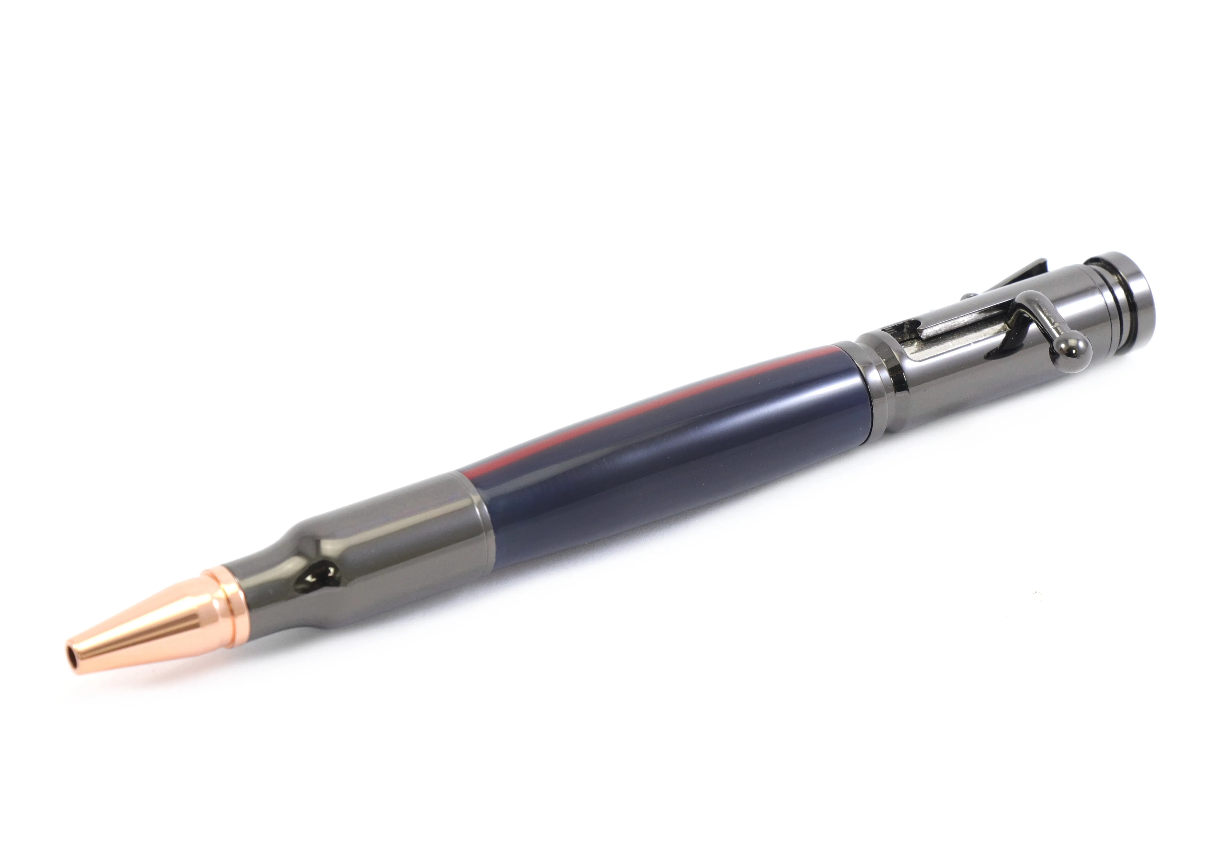 Thin Red Line Bullet Pen