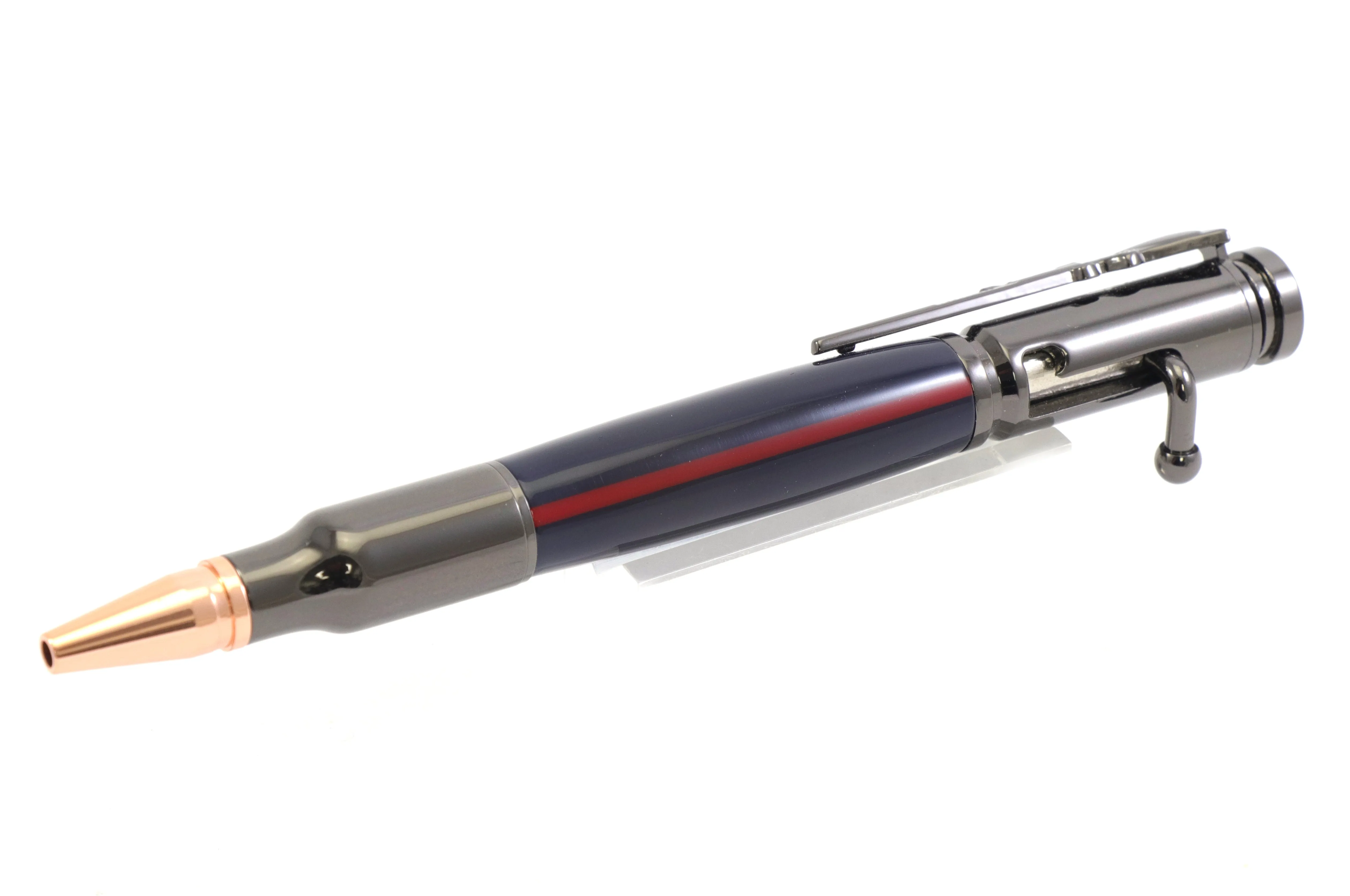 Thin Red Line Bullet Pen