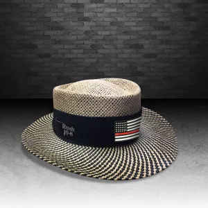 Thin Red Line Gambler Hat