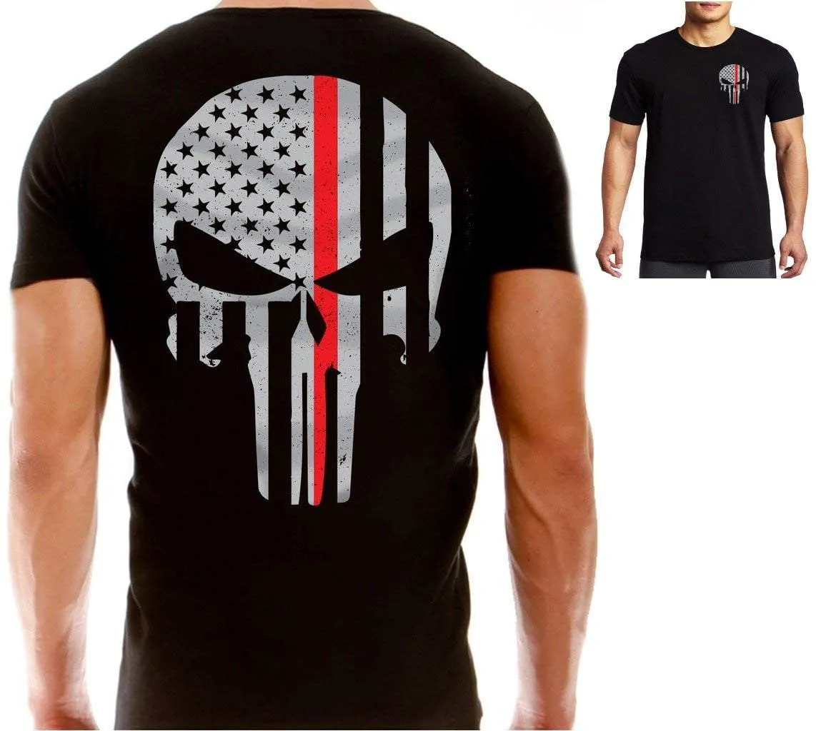 Thin Red Line Men's Punisher T Shirt