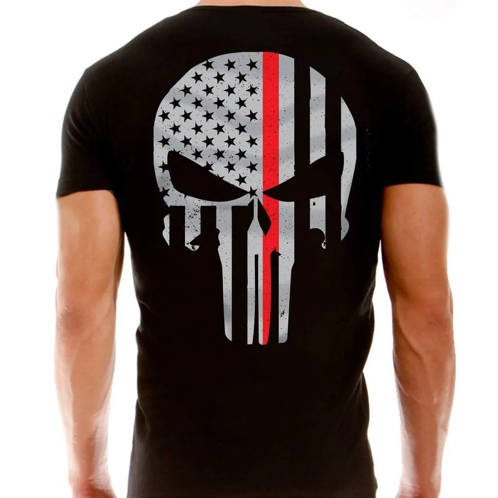 Thin Red Line Men's Punisher T Shirt