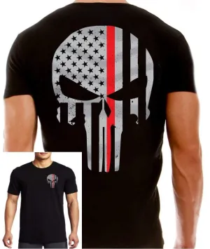 Thin Red Line Men's Punisher T Shirt