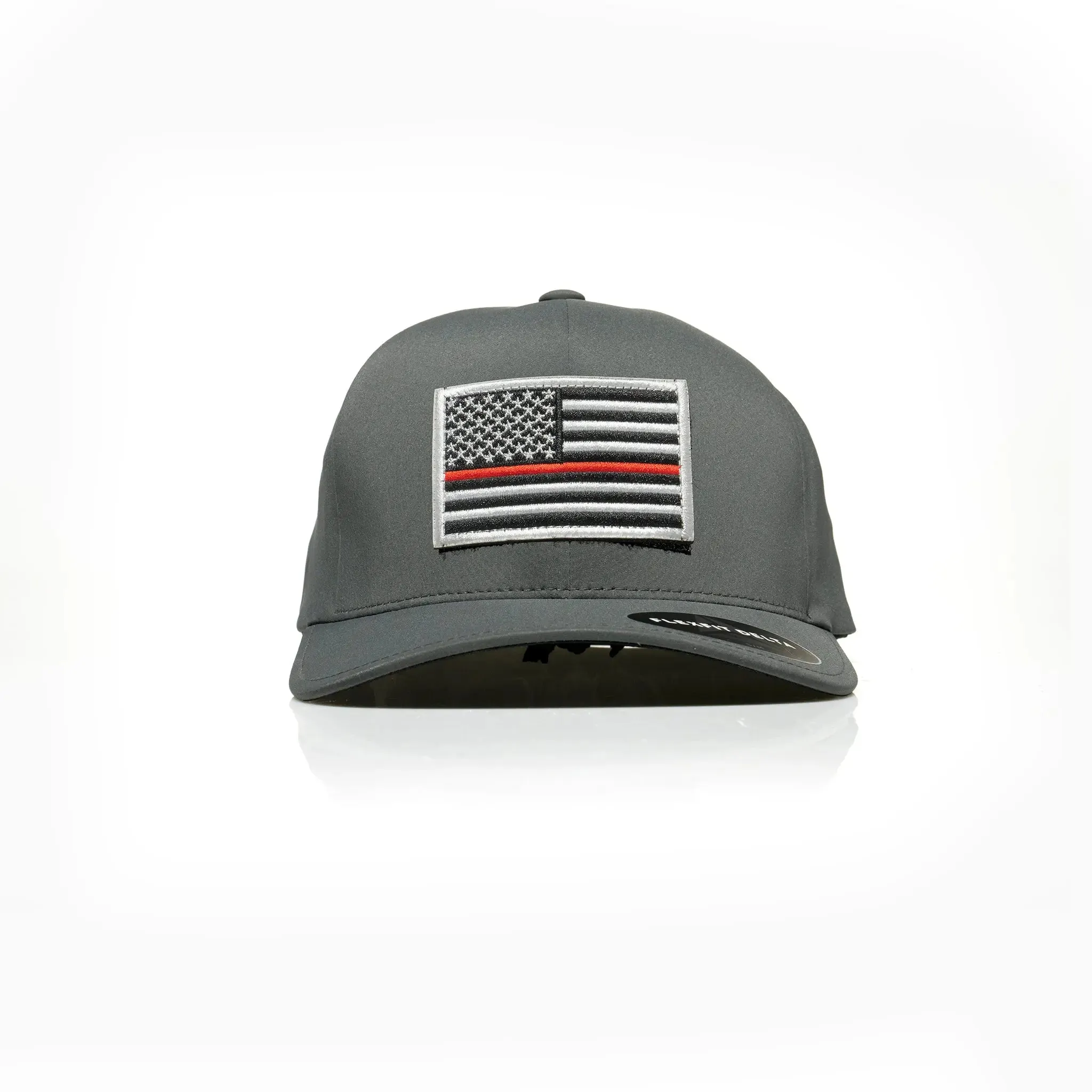 Thin Red Line Patch Flexfit Delta