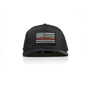 Thin Red Line Patch Flexfit Delta