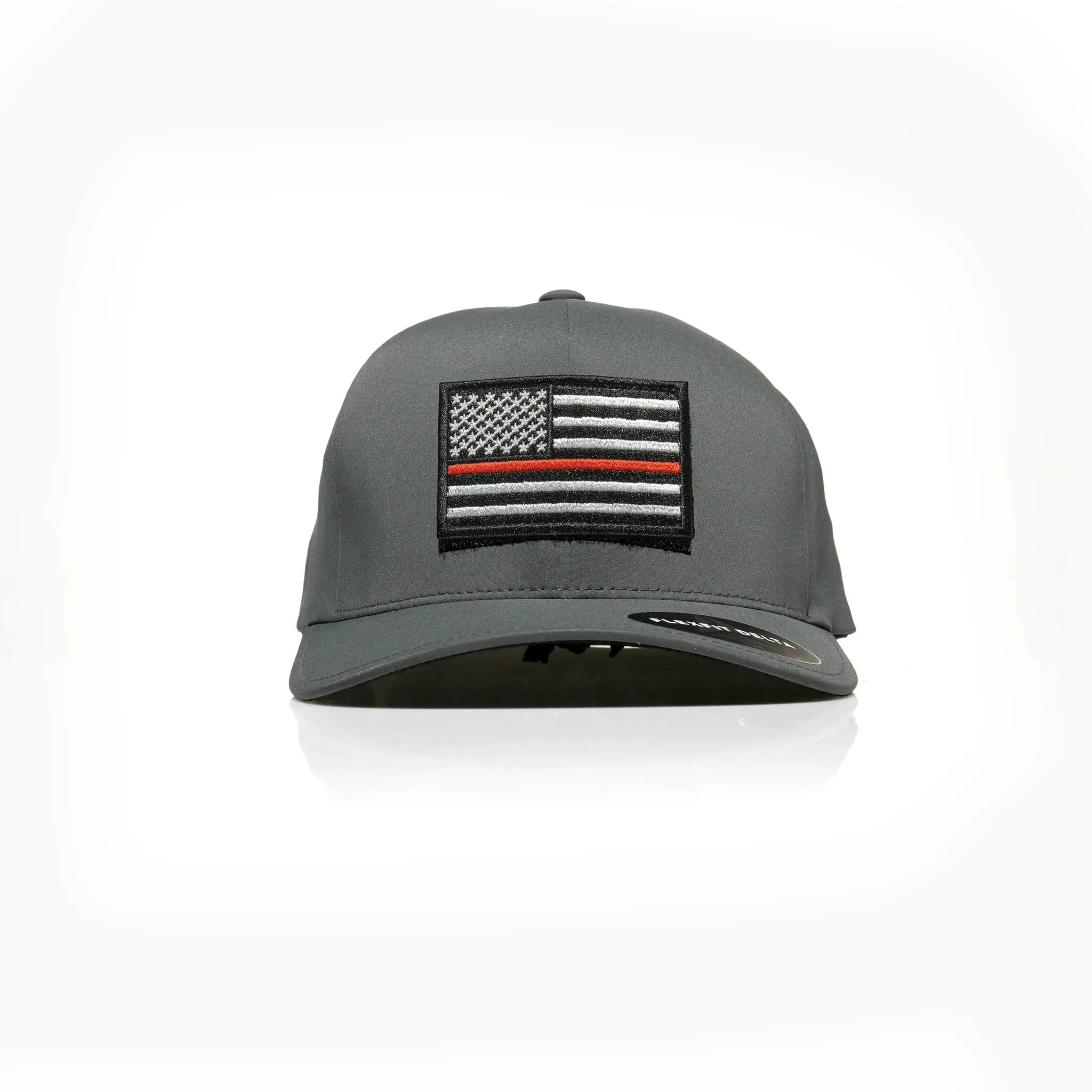 Thin Red Line Patch Flexfit Delta