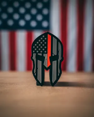 Thin Red Line Spartan Warrior Patch