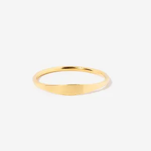 Thin Signet Ring