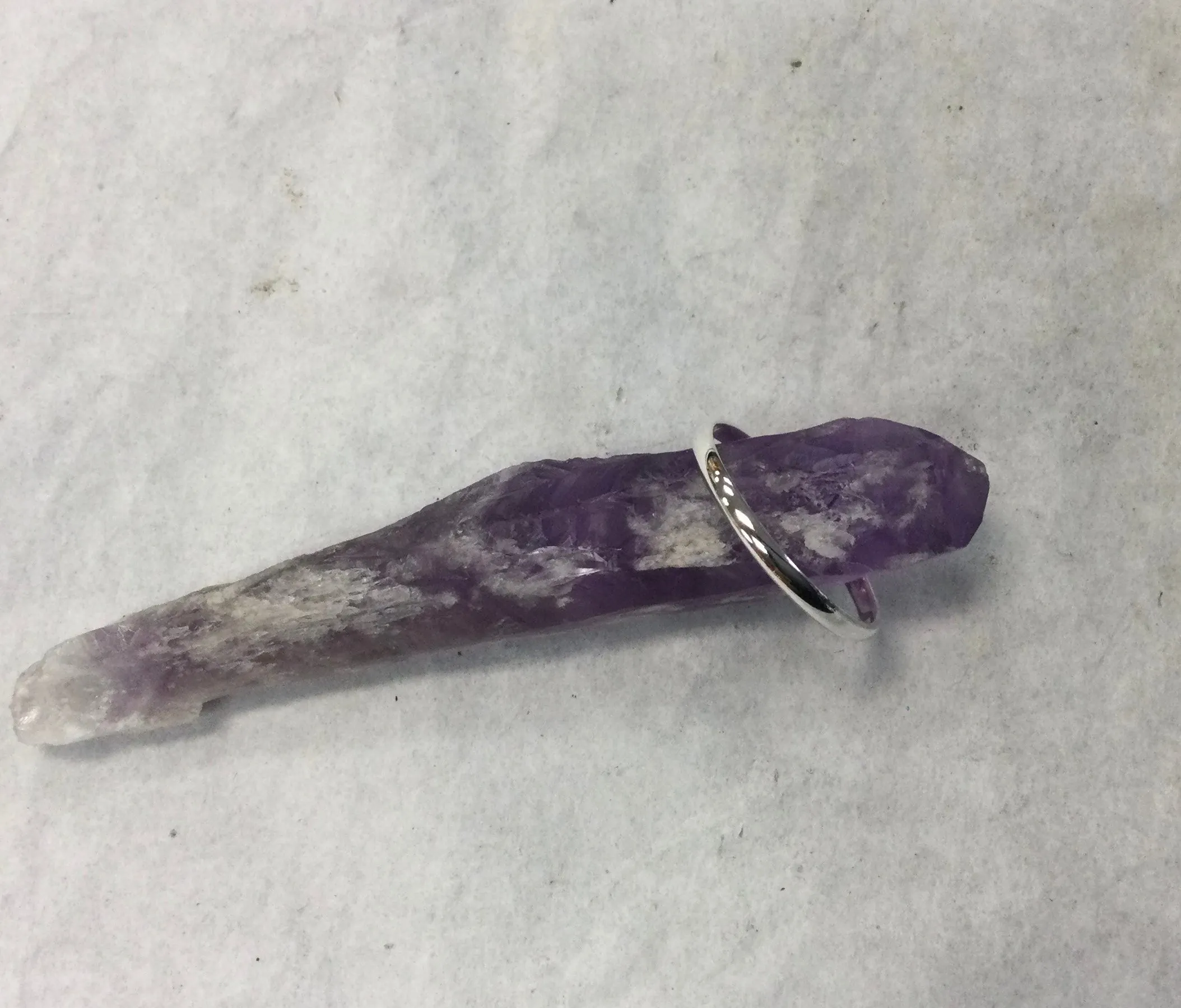 Thin Silver Plain Band