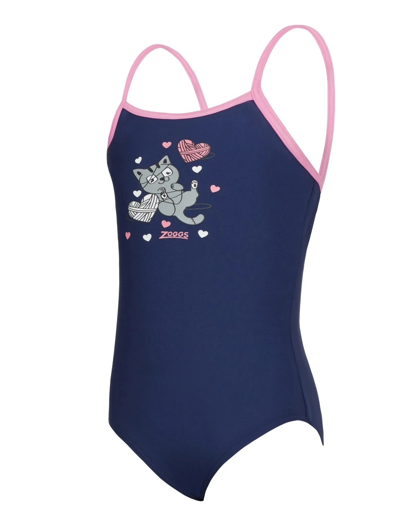 Tots Girls Kitty Classicback Swimsuit