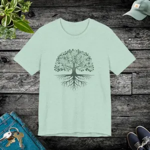 Tree of Harmony Tee for Music Lovers Bella canvas