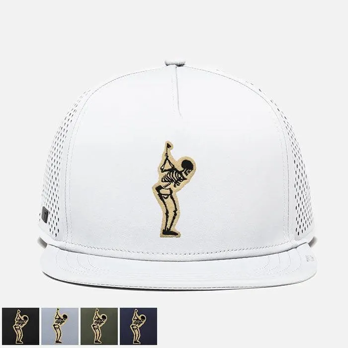 True Linkswear TRUE Lux Tech 5-Panel Snapback - Dead Golfer Black