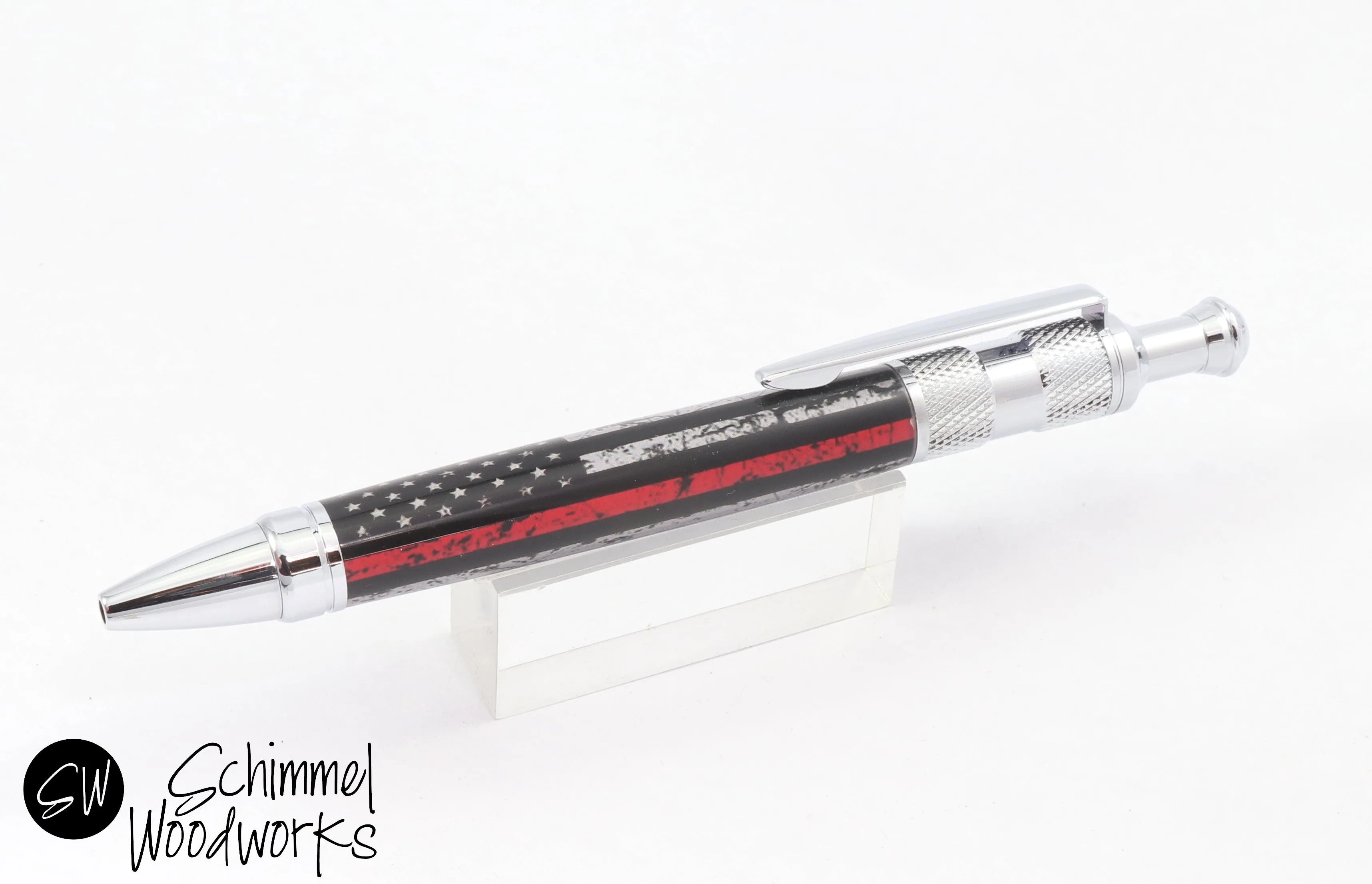 USA Thin Red Line Pen