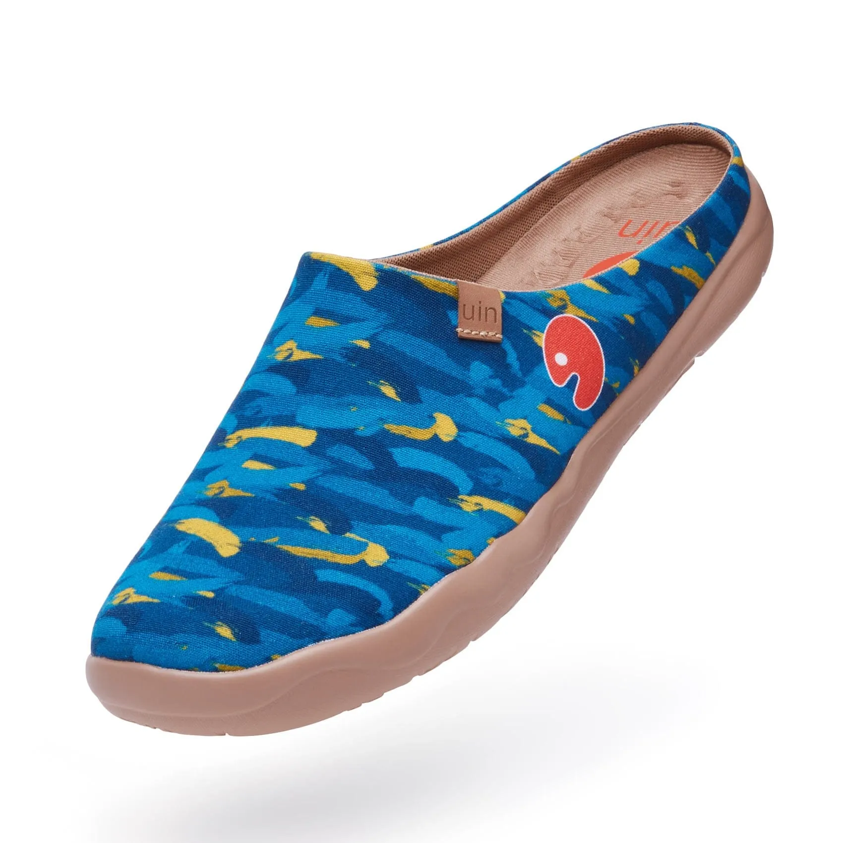 Van Gogh Wheatfield with Cypresses V1 Malaga Slipper Men