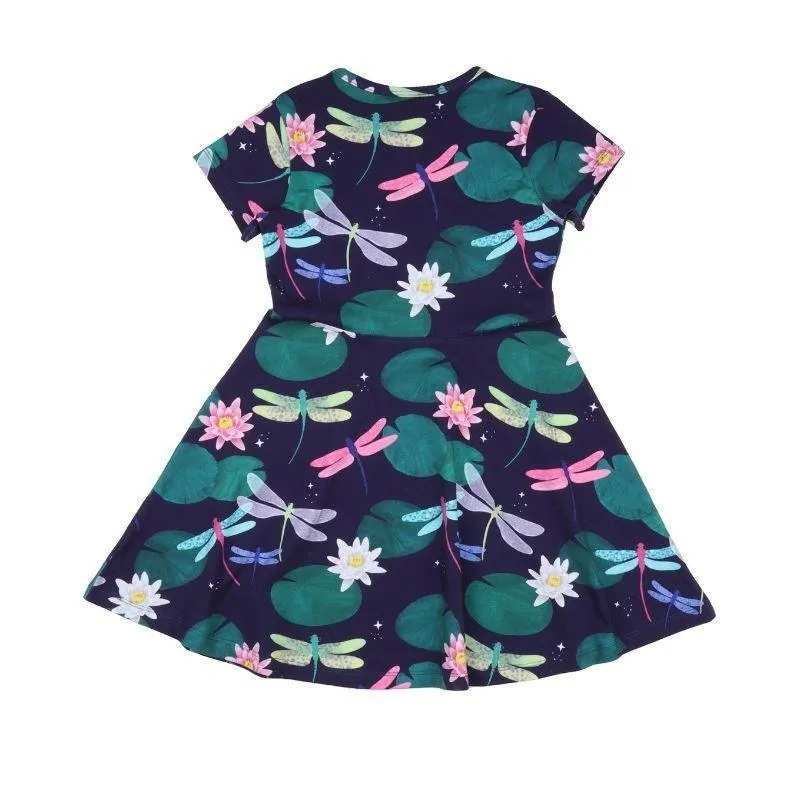 Walkiddy Colourful Dragonflies Spin Dress
