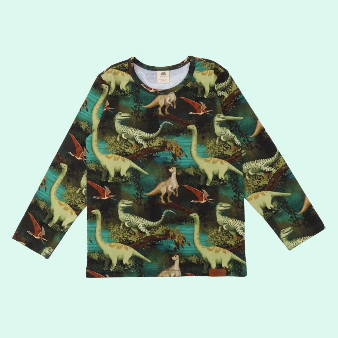 Walkiddy Dinosaur Jungle Long Sleeve Shirt