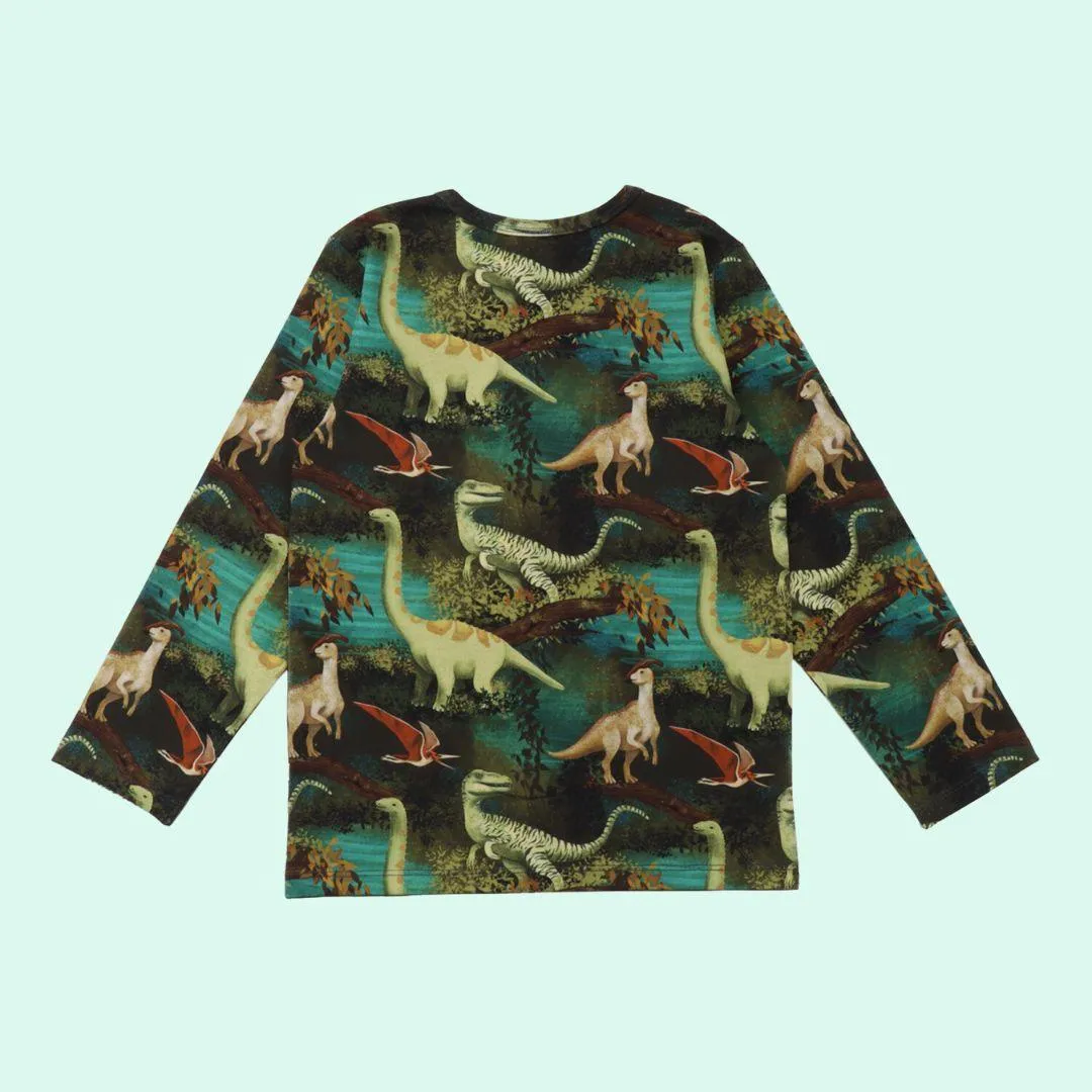 Walkiddy Dinosaur Jungle Long Sleeve Shirt