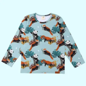 Walkiddy Panda Friends Long Sleeve Shirt