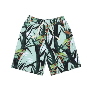 Walkiddy Red-Eyed Tree Frogs Shorts