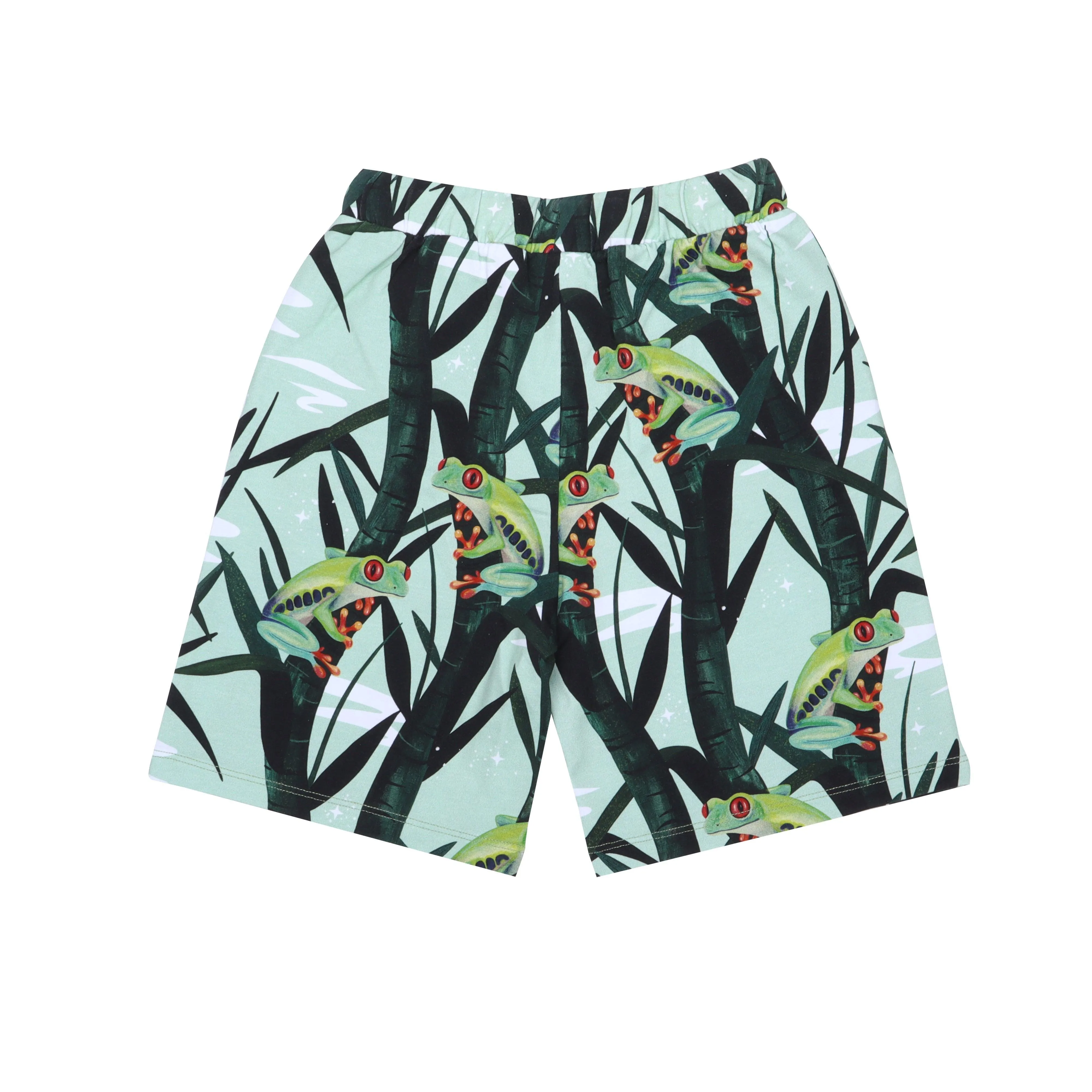 Walkiddy Red-Eyed Tree Frogs Shorts