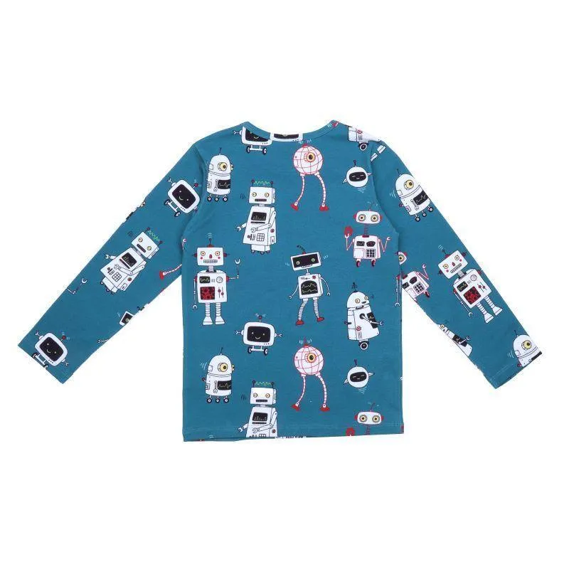 Walkiddy Robot Friends Long Sleeve T-shirt