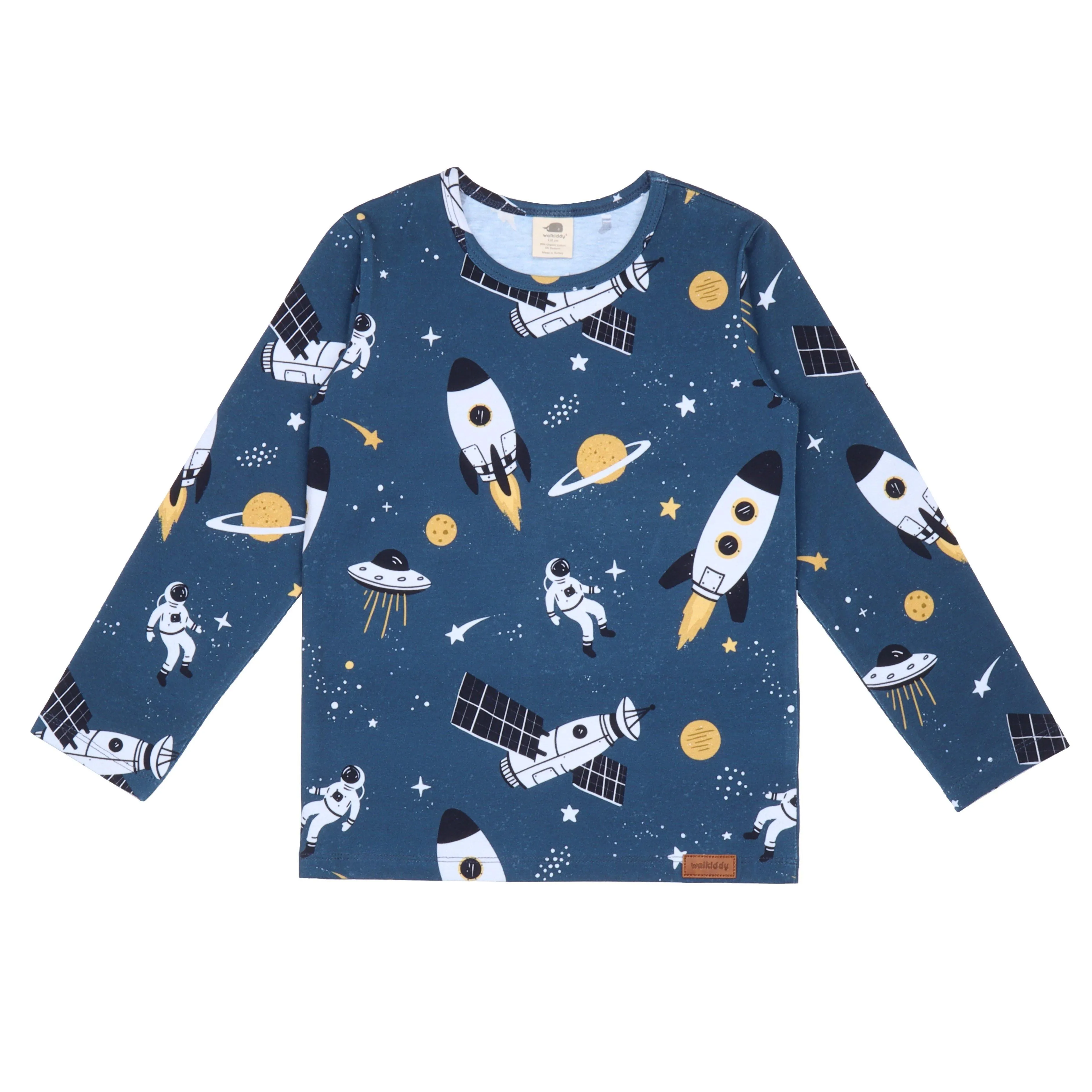 Walkiddy Space Trip Long Sleeve T-shirt