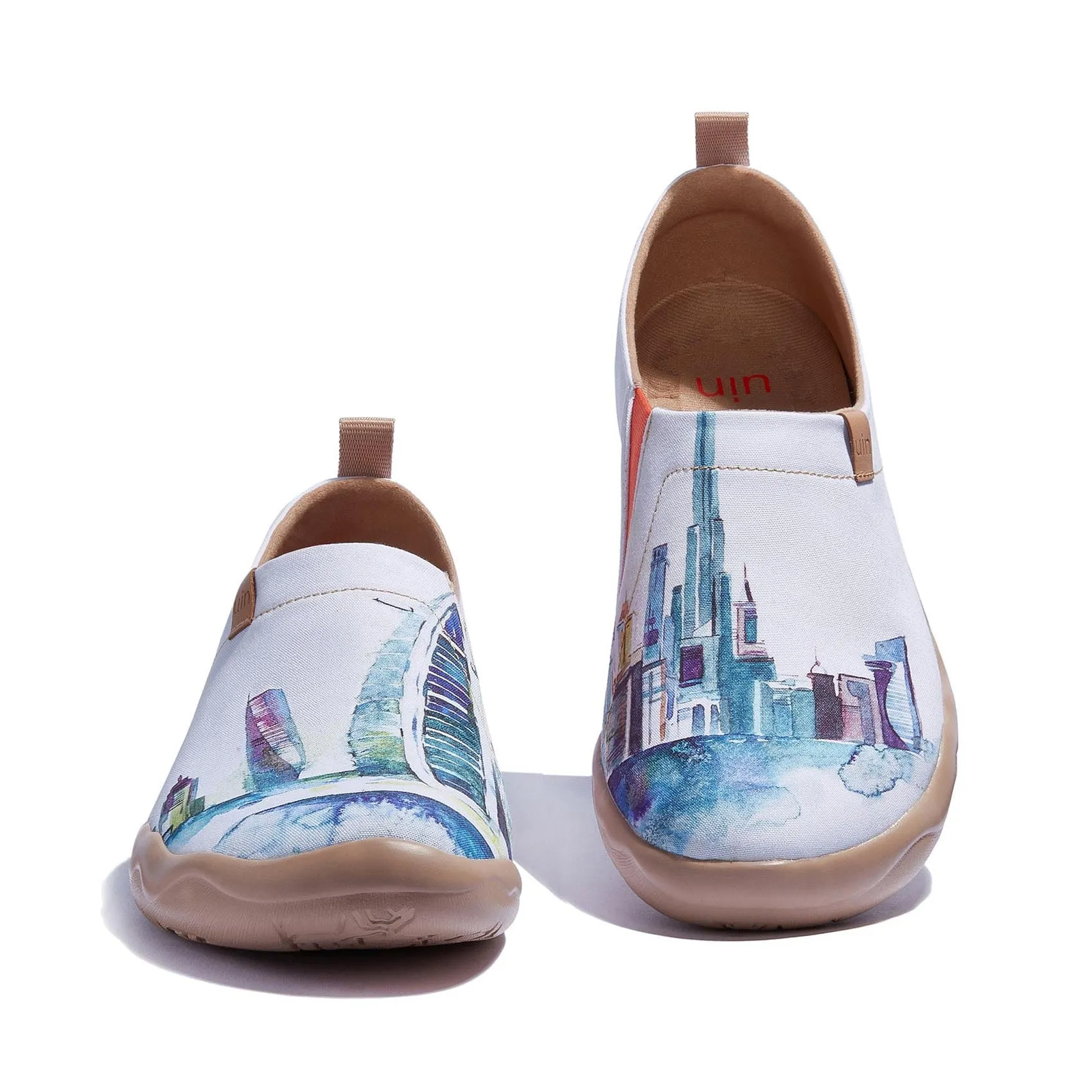 Watercolor Skyline Toledo I Men