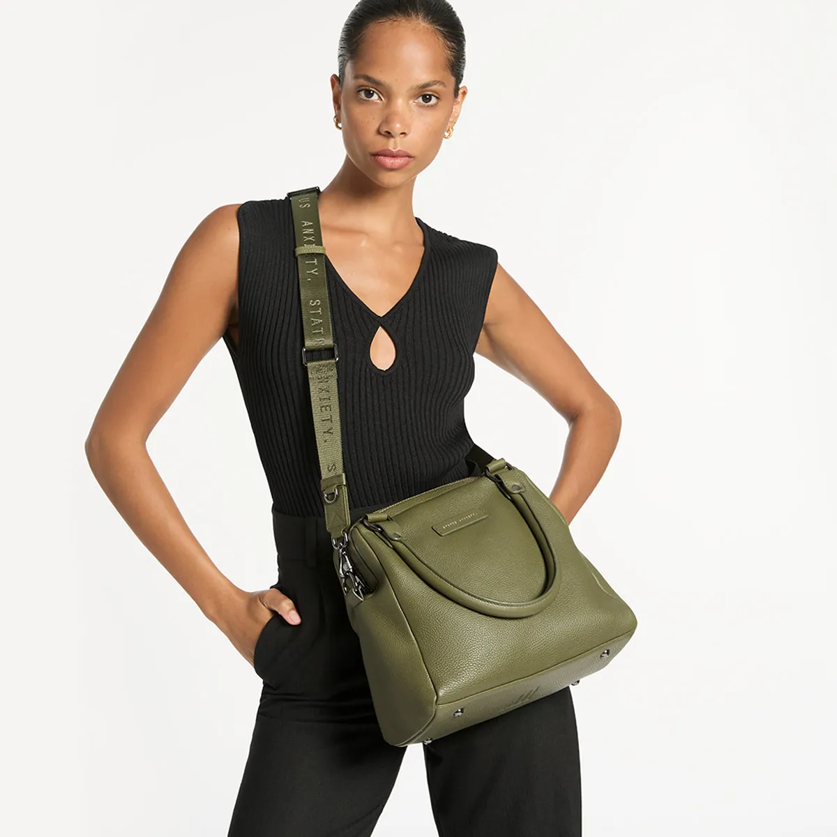 Web Strap Thin - Khaki