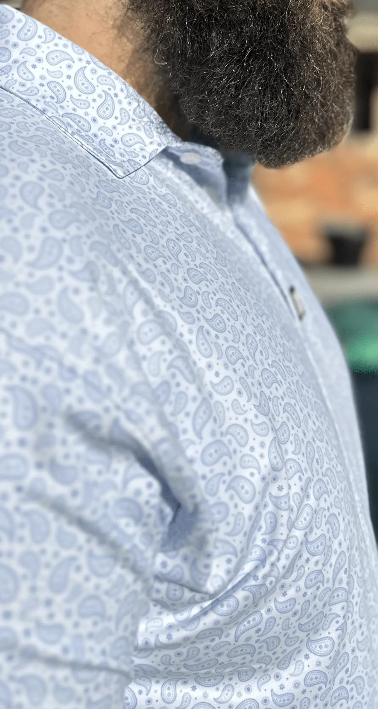 White Paisley