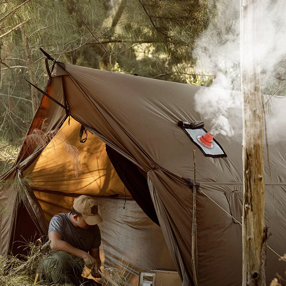 Wild Roots Hot Tent Stove Chimney Flashing Kit
