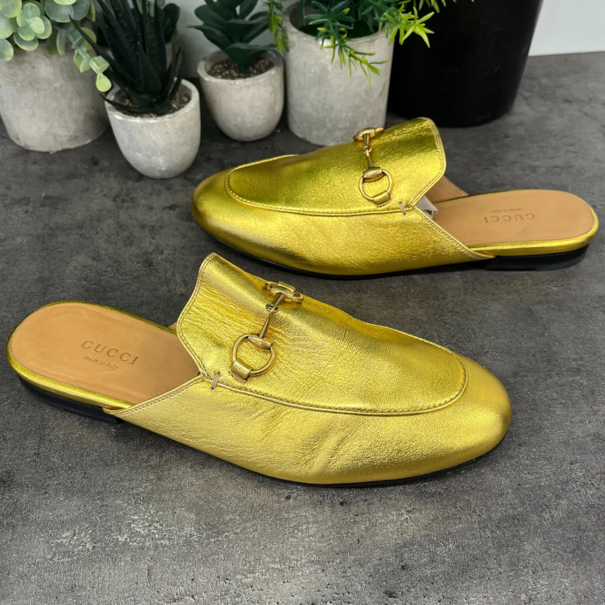 Women's Princetowns Mules Yellow Size EU 36 / UK 3
