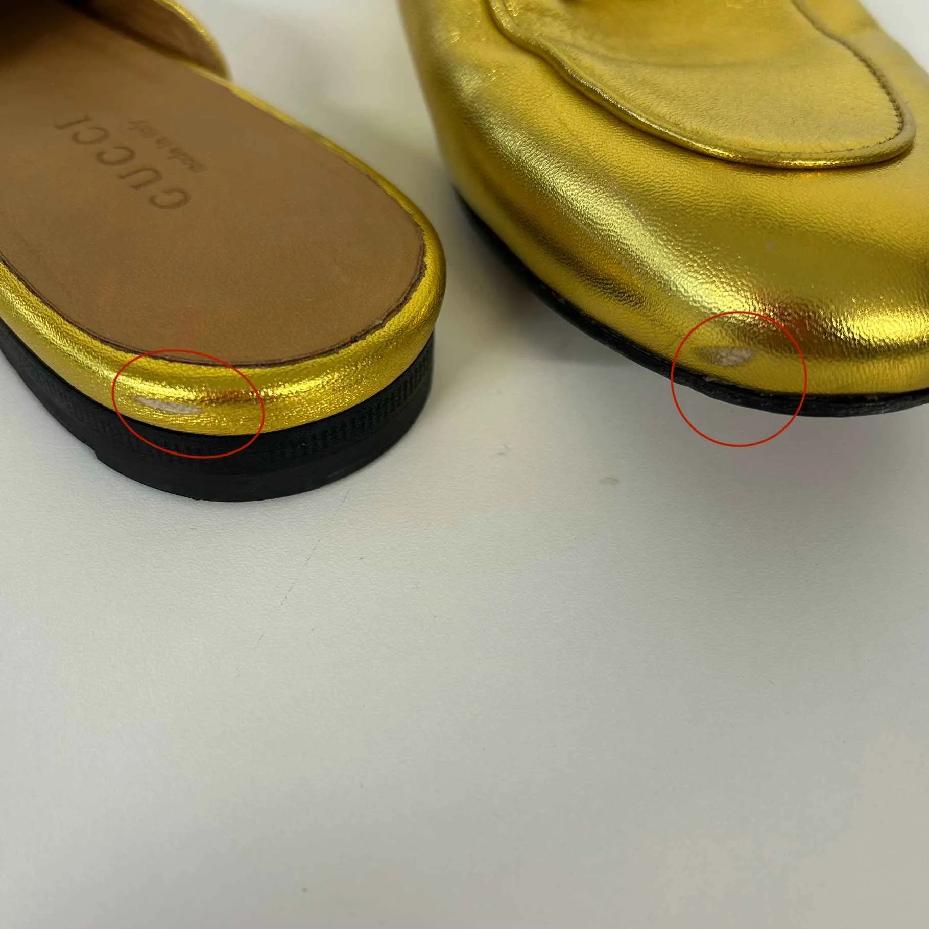 Women's Princetowns Mules Yellow Size EU 36 / UK 3