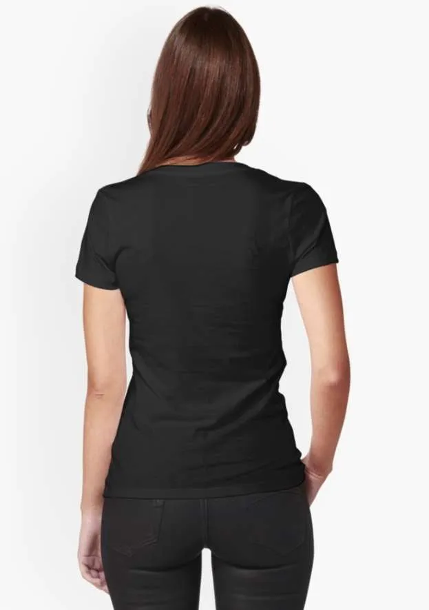 Women's Thin Gold Line Flag 911 Dispatcher Shirt