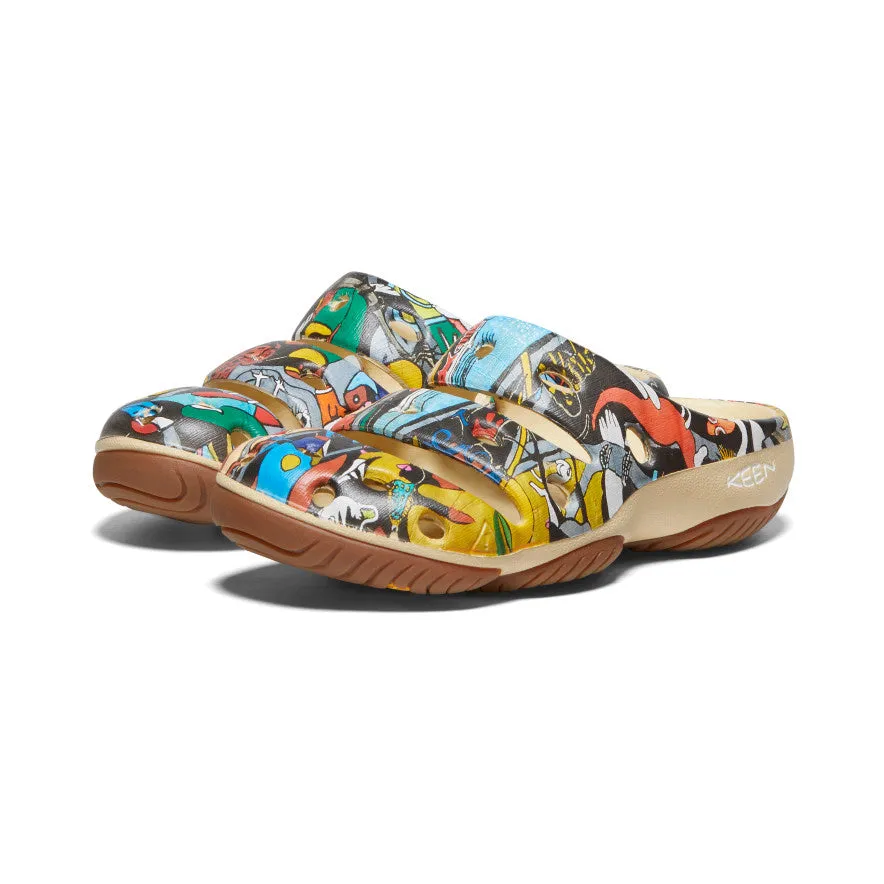 Women's Yogui Arts Clog x ARTPARA FUKAGAWA
