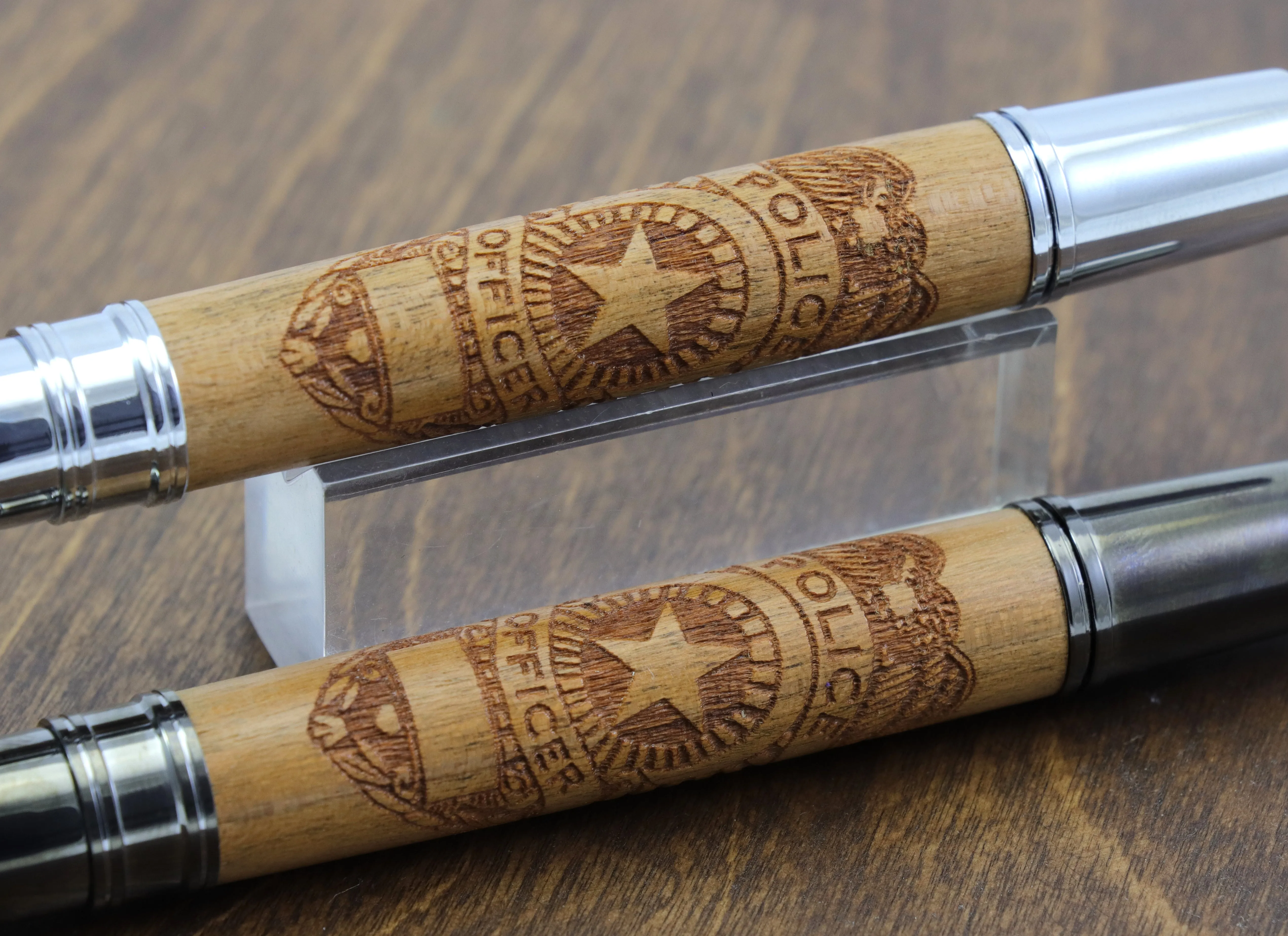 Wood Police Pen