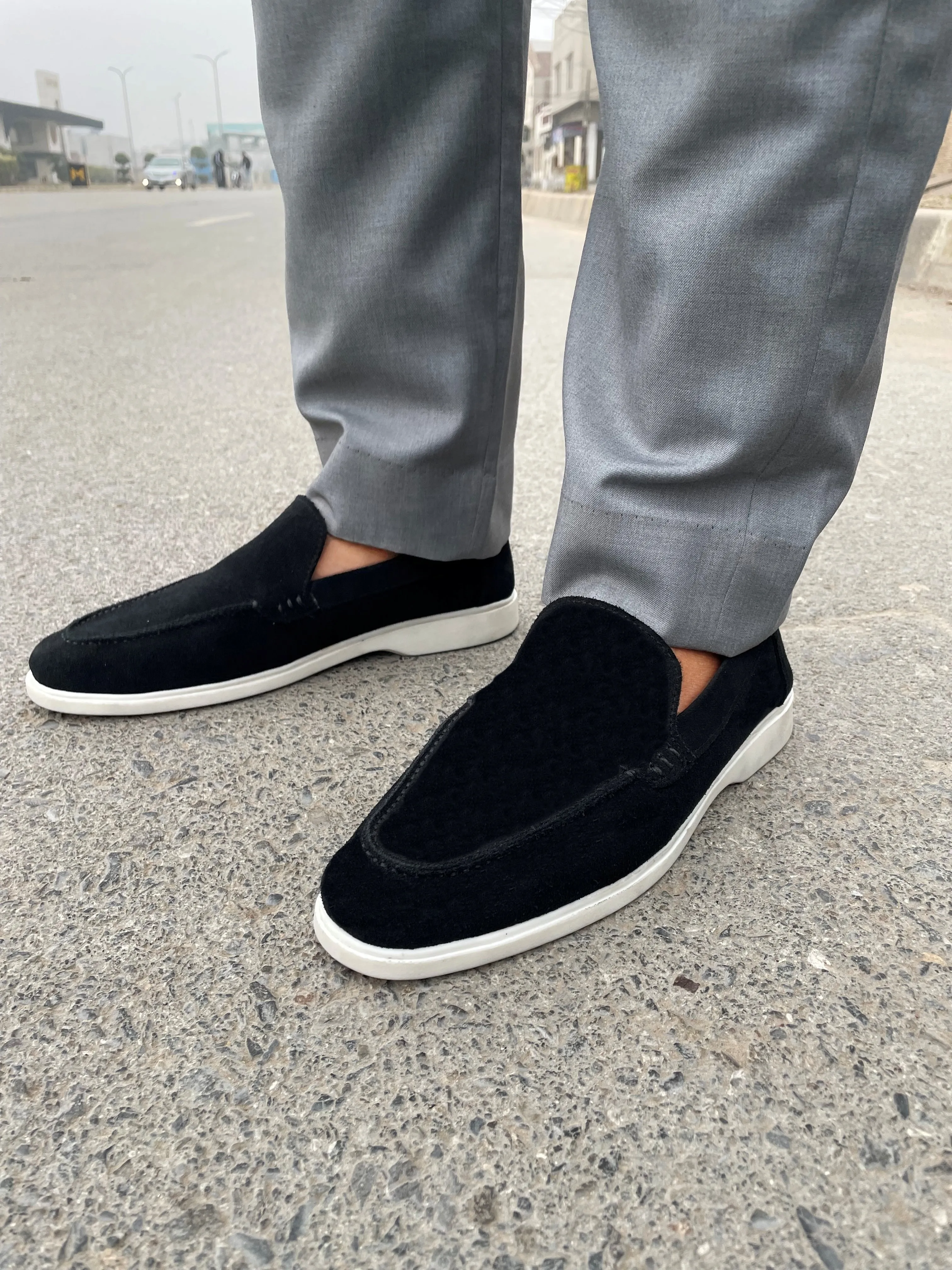 WS Pure Handmade SUEDE LOAFERS WS-642